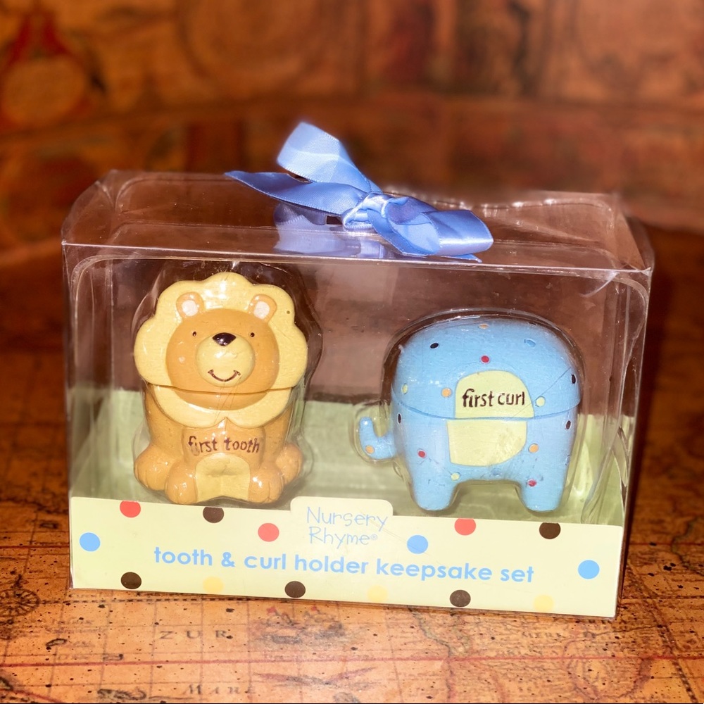 Nursery Rhyme “MY FIRST TOOTH & CURL” Holders